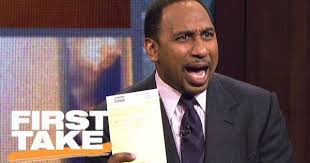 Stephen A Smith Responds To J R Smith S Clap Back First Take Espn Will Smith Clap Back Interview