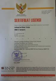 Sertifikat yang bisa kami buat 21. Contoh Sertifikat Lsp Gawe Cv