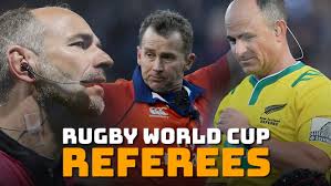 The Rugby World Cup 2019 referees