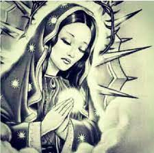 Furthermore different people choose the design for different reasons. Praying Virgin Mary Tattoo Design Sample Mary Tattoo Virgin Mary Tattoo Tattoo Designs