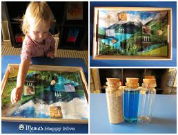Plus, through these fun sensory activities, your little angels will learn how to collaborate and work cooperatively with you… using all their senses to discover and explore their environment, develop. Land Water And Air Montessori Presentation Mama S Happy Hive