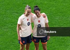 Licensable picture: UEFA Women's Champions League - Final - FC Barcelona Training