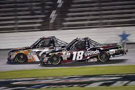 Haley wins texas truck race: Jag Metals 350 Official Home Of Kyle Busch Motorsports