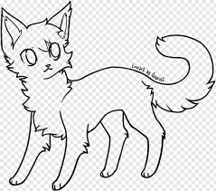 When designing a new logo you can be inspired by the visual logos found here. Anime Cat Warrior Cat Base Transparent Png 854x754 2944071 Png Image Pngjoy