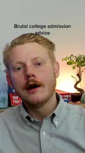 Brutal college admission advice. #TheTestGuy #college #admissions #adv...