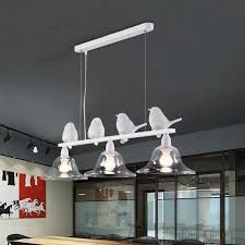 Resin Chandelier Lighting Pendant Lamp Ceiling Fixtures Led 4 White Birds Light For Sale Online