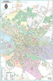 Vopsitorie auto tinichigerie si piese schimb sector 2. Bucuresti Harta Plan De Perete Rutiera Administrativa Sectoare 100x150cm Scara 1 17 400 Laminata Baghete