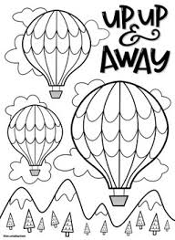 Download printable balloon coloring pages to print for free. Hot Air Balloons Coloring Page By Mrs Arnolds Art Room Tpt