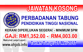 Kekosongan di jkm telah membuka peluang kerjaya co kepada warganegara malaysia yang berminat dalam bidang ini serta berkelayakan. Jawatan Kosong Ptptn Perbadanan Tabung Pendidikan Tinggi Nasional 21 Mei 2017 Jawatan Kosong Kerajaan Swasta Terkini Malaysia 2021 2022