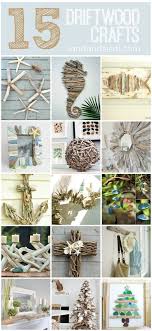 Driftwood nautical decor is so pretty in coastal homes. 15 Driftwood Crafts Sand And Sisal