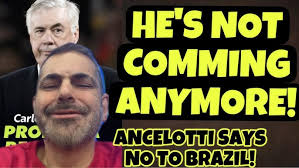 CARLO ANCELOTTI SAYS NO TO BRAZIL AGAIN! JORGE JESUS IS THE NEXT OPTION!  BRAZILIAN SELECTION STILL…