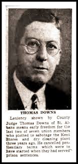 Judge Thomas Downs (unknown-1952)
