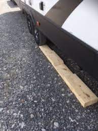 The most common store bought pads are the plastic blocks that usually come in a pack of 10. My Diy Side To Side Camper Or Rv Leveler That Cost Under 15 Camper Report