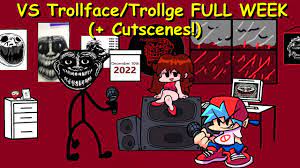VS Trollface/Trollge FULL WEEK + (Cutscenes!) - Friday Night Funkin Mod -  YouTube
