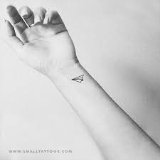 Paper Plane Temporary Tattoo Set Of 3 Paper Airplane Tattoos Wrist Tattoos For Guys Small Tattoos