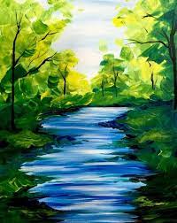 60 Easy And Simple Landscape Painting Ideas Nature Paintings Acrylic Easy Landscape Paintings Nature Paintings