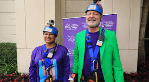 Holiday inn club vacations, is a registered seller of travel in the following states: 2 Holiday Inn Vacations Brand Team Members Support Organization By Rappelling From The 28th Floor Of Orlando S Most Iconic Hotel Resort Trades Magazine