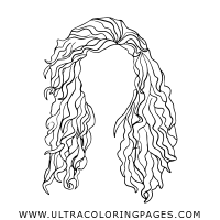 Loosely secure your curls with an elastic at the very top of your head, pull your hair forward, and let your curls hang freely over your face. Curls Coloring Pages Ultra Coloring Pages