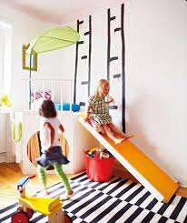 Black And White Kids Play Room Like It Wonder What The Black And White Floor Is Paint