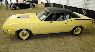 Image result for Yellow Gold 1970 Barracuda