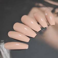 These manicures — ranging from simple to extravagant — are perfect for ballerina nails. 12 dead serious ways to wear coffin nails. Coffin Long Classic Nails Nude Peach Uv Gel Shiny Fake Nails Acrylic Full Cover Finger Nails 24pcs False Nails Aliexpress
