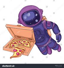 Astronaut Pizza Pizza Delivery Anywhere World: стоковая векторная графика  (без лицензионных платежей), 1961854366 | Shutterstock
