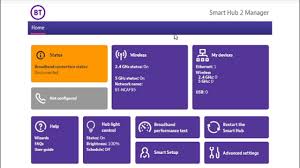 Web Admin Interface Of The Bt Smart Hub 2 Router How Do You Turn Off Wifi Youtube