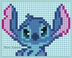 Stitch Perler Bead Pattern Lilo Et Stitch Dessin Petit Carreau Dessin Carreau