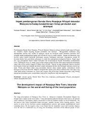 Hasilan pola responden yang sama. Pdf Impak Pembangunan Bandar Baru Nusajaya Wilayah Iskandar Malaysia Terhadap Kesejahteraan Hidup Penduduk Asal Setempat Ct Aisha Ttyn Academia Edu