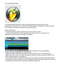 Descargar fl studio mobile apk última version gratis para android. Fl Studio Mobile Pdf Android Sistema Operativo Archivo De Computadora