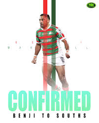 Souths came out of the sheds on fire in response, rattling up 20 points in the opening 20 minutes of the second half to storm into the lead. Done Deal Benji Marshall Is Off Fox Sports Australia Facebook
