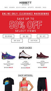 Shop clearance below $25 @ hibbett sports coupon codes. Save Up To 50 Off These Clearance Items Hibbett Sports Email Archive