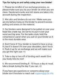 Binding Tips Tumblr