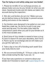 Binding Tips Tumblr