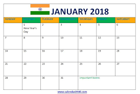 January 2018 Calendar With Holidays India With Images January 2018 Calendar January