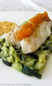 Dos De Cabillaud Puree De Courgette A La Marjolaine Beurre Acidule A L Abricot Dos De Cabillaud Puree De Courgette Dos De Cabillaud Recette