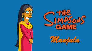 All Manjula Voice Clips • The Simpsons Game • All Voice Lines • Funny •  2007 - YouTube