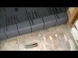 How To Build A Shower Curb On An Actual Job Shower Curb Shower Installation Bathroom Floors Diy