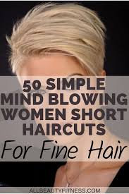 If You Have Fine Short Hair Here S 50 Haircut Ideas For You That Will Blow Your Mind Shorthaircuts Shor Haircuts For Fine Hair Thin Hair Haircuts Fine Hair