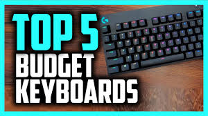 This one has dedicated mechanical switches, which backlit a nice the keys deliver a nice sound and a tactile feeling. Best Budget Gaming Keyboards In 2020 Top 5 Mechanical Picks Youtube