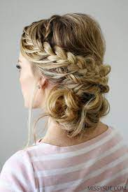 Double Braid Textured Updo Long Hair Styles Homecoming Hairstyles Short Hair Styles