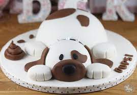 Quand on veut on peut. Oups Le Chien En Pate A Sucre Feerie Cake