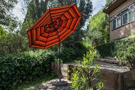 Outdoor tables almost always come with a hole for an umbrella. Vvwkkbov3zh1am