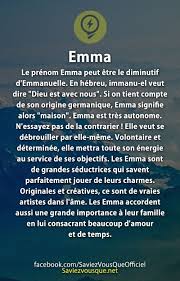 Le Prenom Emma Peut Etre Le Diminutif D Emmanuelle En Hebreu Immanu El Veut Dire Dieu Est Avec Nous Si On Tient Compte Affirmations Quotes Things To Know