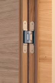 Concealed Hinge Open 180 Degrees Portes Cachees Menuiserie Interieure Portes En Bois Modernes