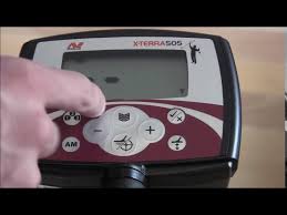 Ger detect deep seeker 5 systems metal detector. Minelab X Terra 505 Menu Funktionen Deutsch German Schatzsuche Youtube