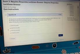 Used at over 2000 higher educational institutions, lockdown browser is the. Solved Exam 3 Requires Respondus Lockdown Browser Requi Chegg Com