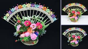 How to make beautiful wall hanging at home,decorative for home decor subscribe to our channel now to get great videos. Beautiful Home Decoration Idea With Waste Items Home Decorating Ideas Handmade Diy Decor Youtube