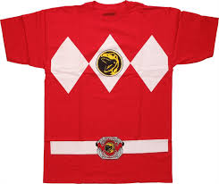 Power Rangers Red T Shirt Power Rangers T Shirt Red Tshirt Superhero Shirt
