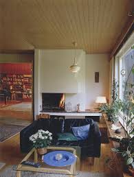 The interior of the house holds a raised loft area which was to function as a painting studio. Alvar Aalto House Interior Alvar Aalto Summer House Muuratsalo Experimental House Ngakak Gila